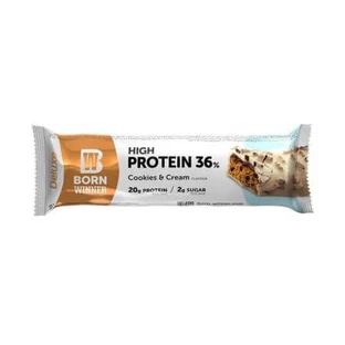 Barre protéinée avec biscuits et crème Deluxe, 55 g, Born Winner