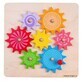 Wooden puzzle with wheels, + 10 months, Big Jigs