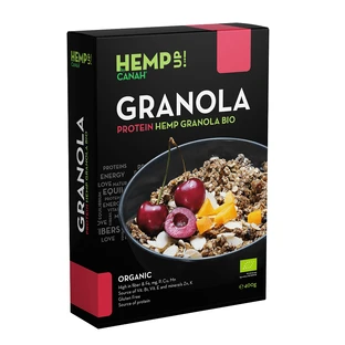 Protein Hemp Granola Organic, 400 grams, Canah