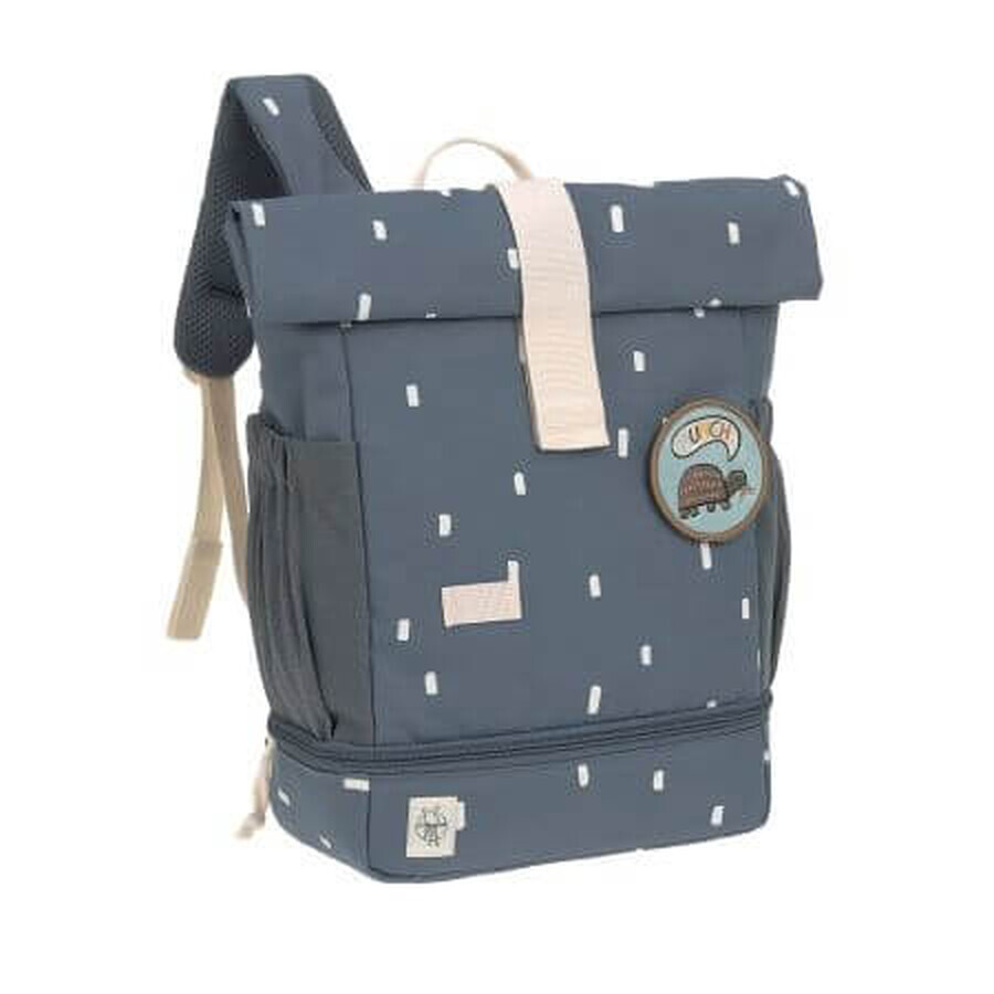 Mini Rolltop Backpack, Midnight Blue, Laessig