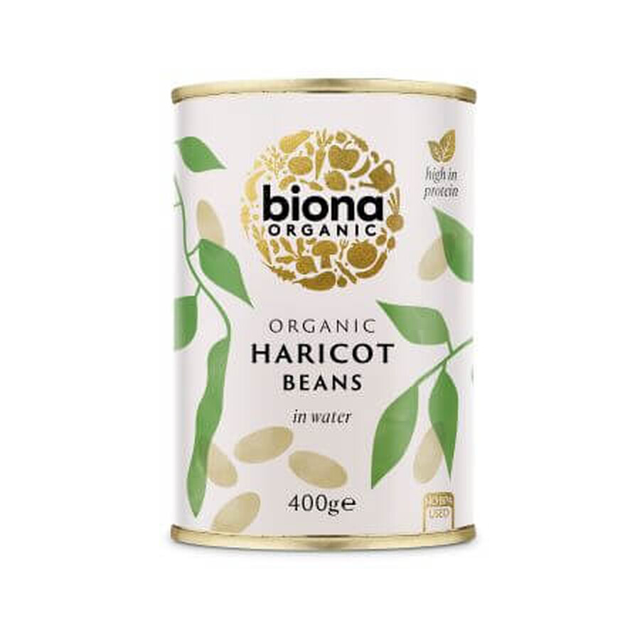 Shop Bio-Haricot-Bohnen in Dosen, 400 g, Biona Bio-Haricot-Bohnen in Dosen, 400 g, Biona