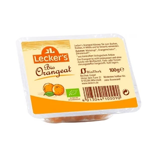 Piel de naranja ecológica, 100 g, Lecker's
