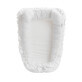 Baby Nest with ruffles, +0 months, White, Twindeco