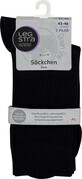 Legstra Black socks size 43-46, 1 pc