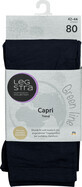 Legstra Black capri tights size 42-44, 1 pc