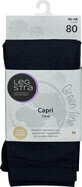 Legstra Black capri tights size 46-48, 1 pc