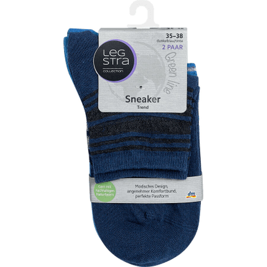Legstra Sport socks navy blue 35-38, 1 pc