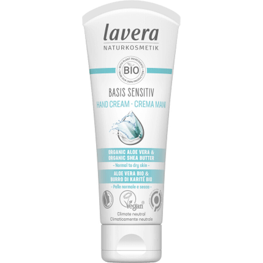 lavera Hand cream with aloe vera and shea butter, 1 pc