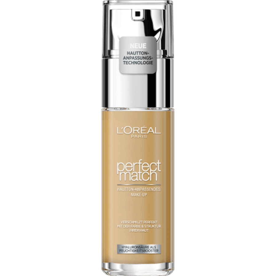 Base de maquillaje Loreal Paris True Match 5.5D Sol Dorado, 30 ml