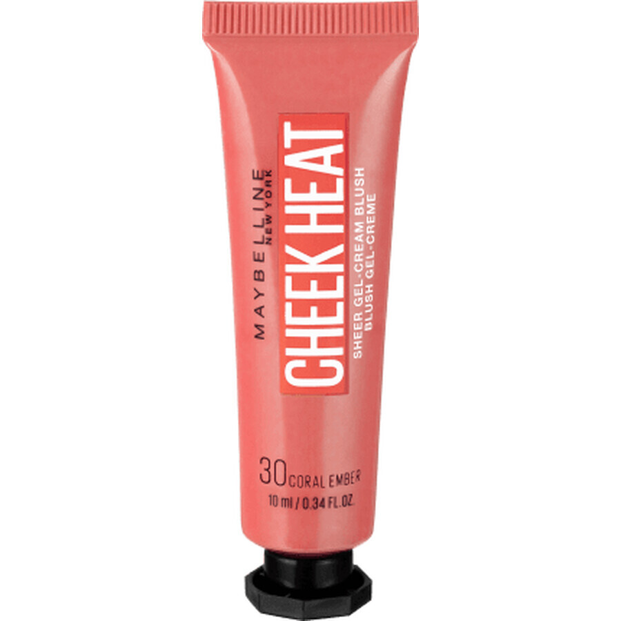 Winkel op Maybelline New York Cheek Heat Blush 30 Coral Ember, 10 ml Maybelline New York Cheek Heat Blush 30 Coral Ember, 10 ml