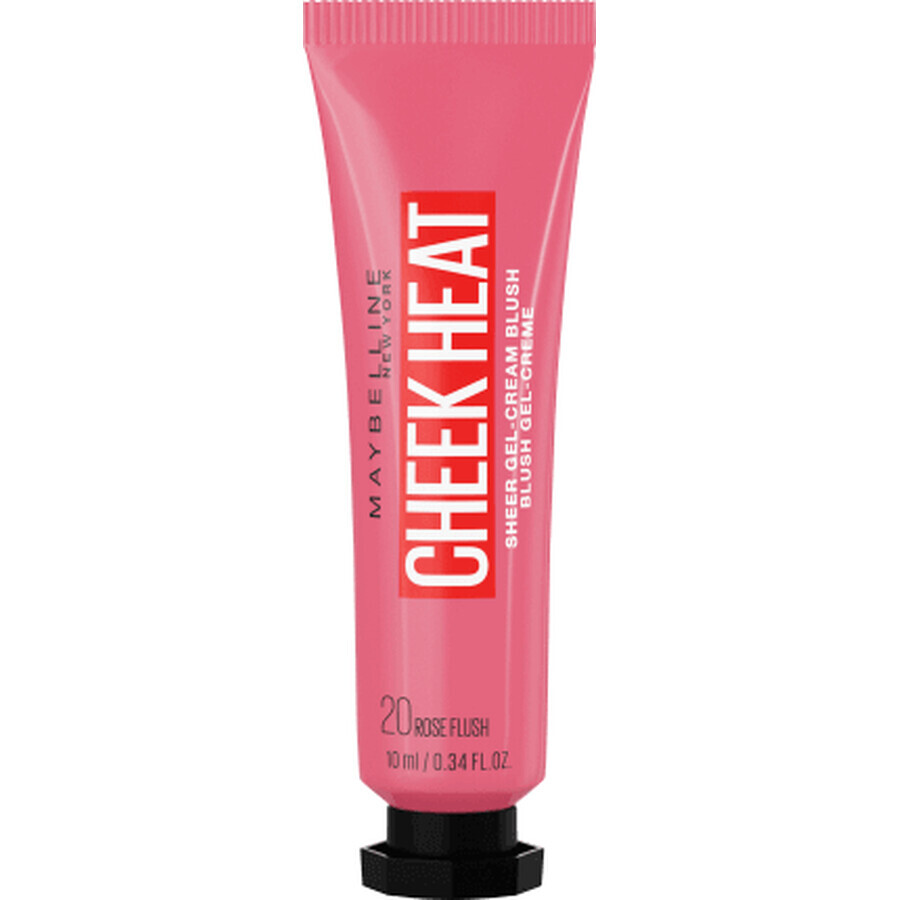 Shop Maybelline New York Wangenhitze Rouge 20 Rose Flash, 10 ml Maybelline New York Wangenhitze Rouge 20 Rose Flash, 10 ml