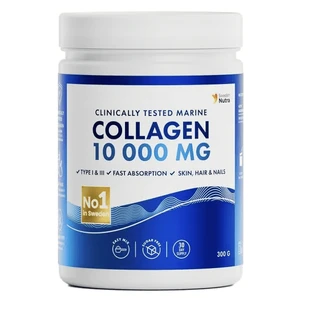 Kollagen Pure Peptide 10.000 mg, 300 g, Swedish Nutra