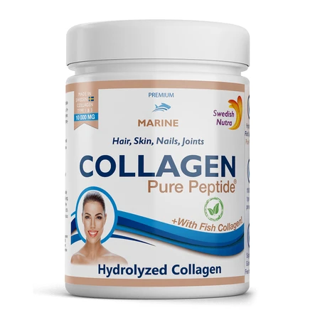 Kollagen Pure Peptide 10.000 mg, 300 g, Swedish Nutra