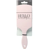 Parsa Beauty Cepillo de pelo grande con estampado Hello Beautiful, 1 ud