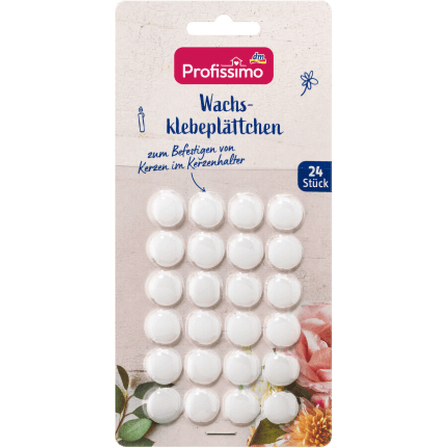 Buy Profissimo Adhesive plates for candles, 24 pcs Profissimo Adhesive plates for candles, 24 pcs