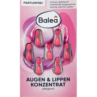 Balea Suero concentrado para ojos y labios, 7 unidades