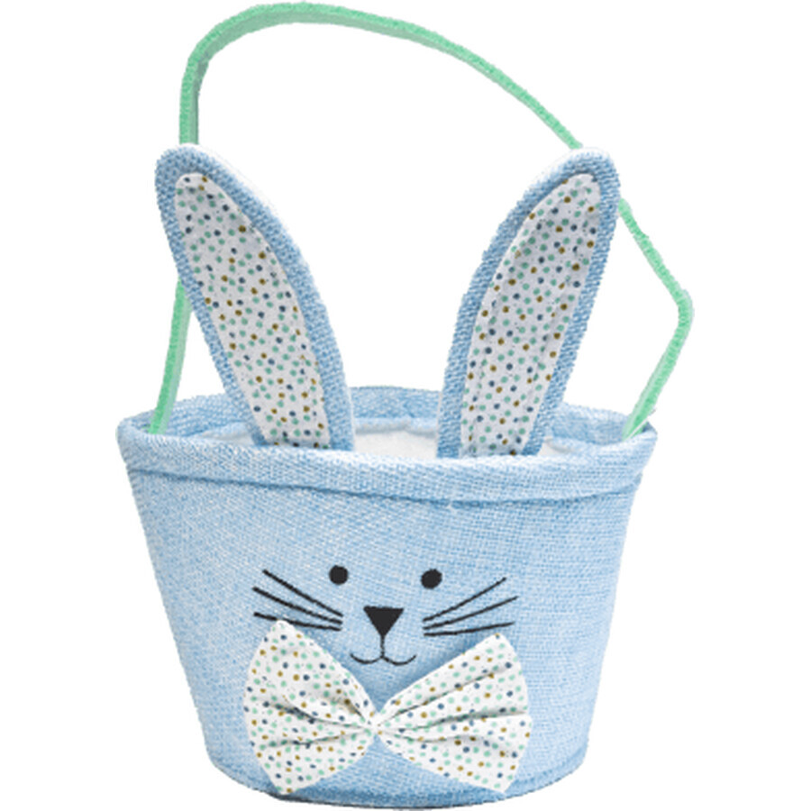 Buy Heitmann Blue basket with handle and bunny ears, 1 pc Heitmann Blue basket with handle and bunny ears, 1 pc