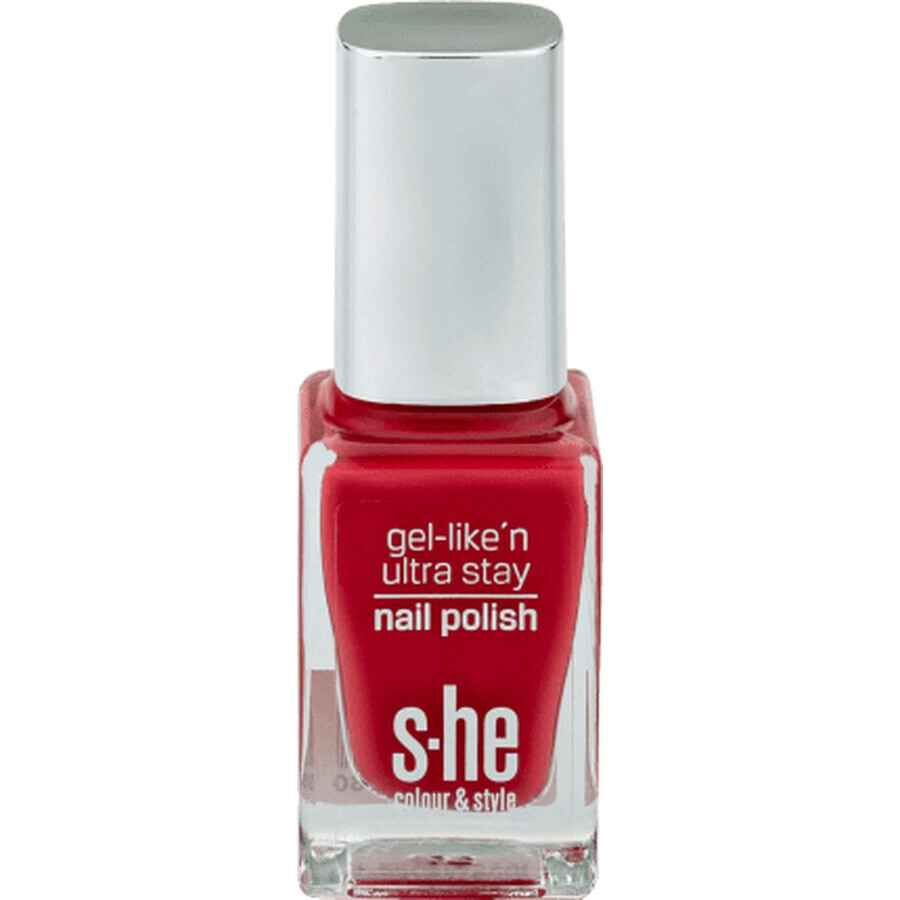 Buy She colour&style Nail polish gel-like'n ultra stay 322/450, 10 ml She colour&style Nail polish gel-like'n ultra stay 322/450, 10 ml