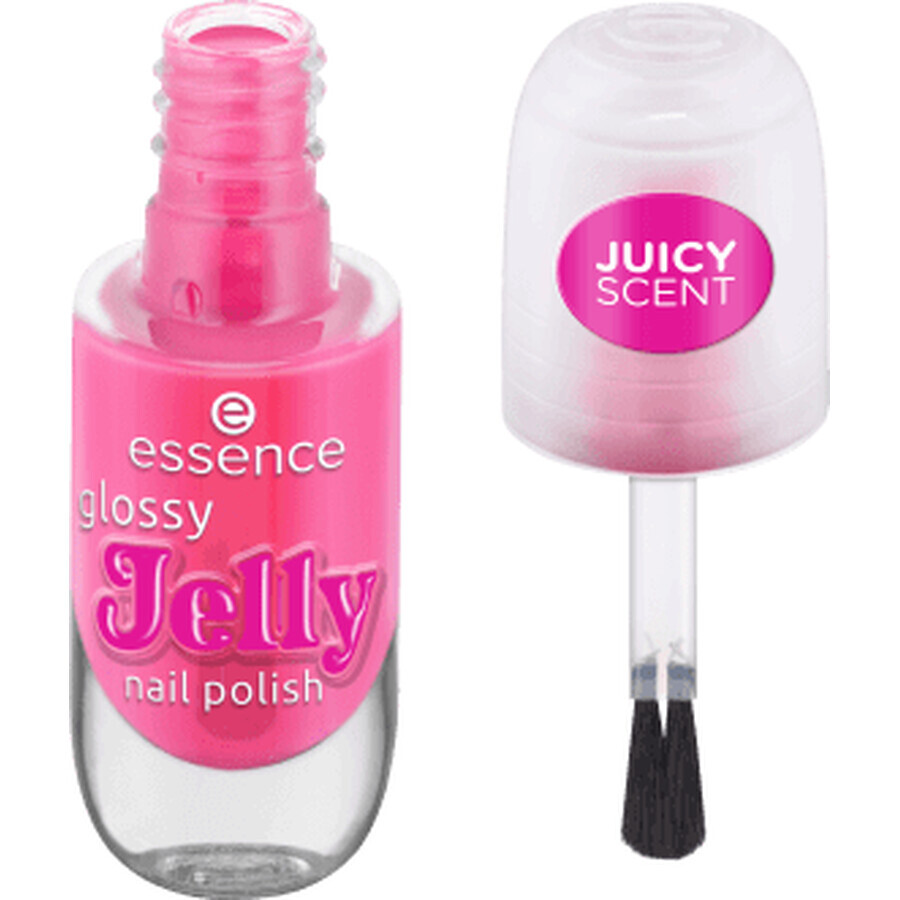 Essence Nail polish glossy Jelly No. 04 Bonbon Babe, 8 ml