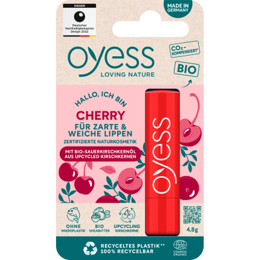 OYess Cherry Lip Balm, 1 pc