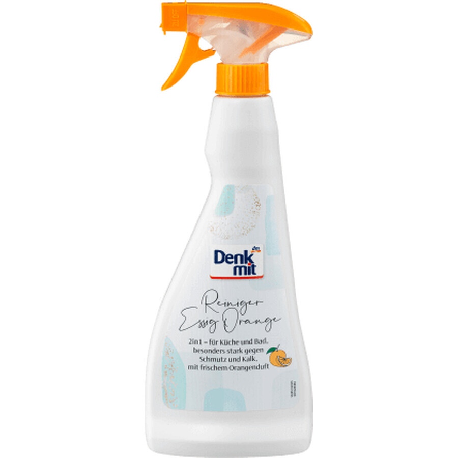 Denkmit Cleaning solution with vinegar and orange scent, 0.5 l
