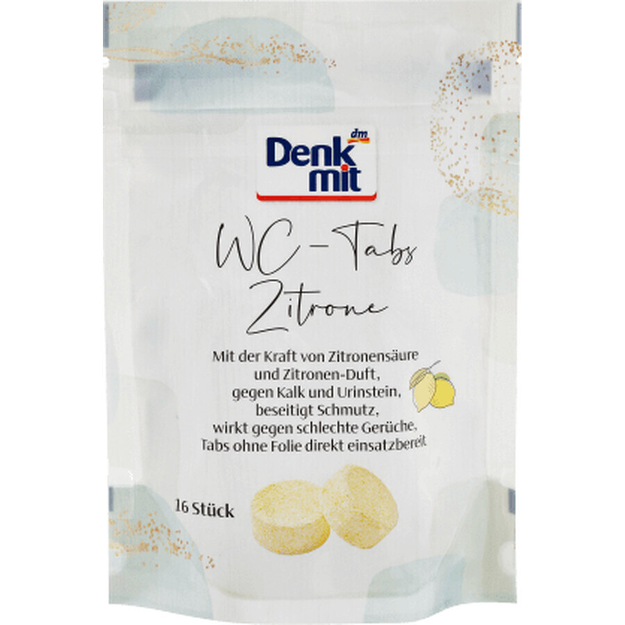 Pastillas de tocador Denkmit con limón, 16 piezas.