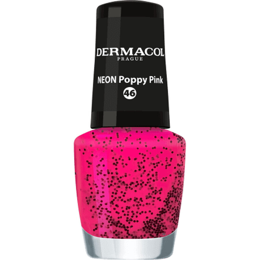 Dermacol Neon Poppy vernis à ongles 44, 5 ml