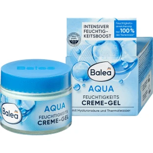 Balea Crème visage à l'acide hyaluronique et à l'eau thermale, 50 ml
