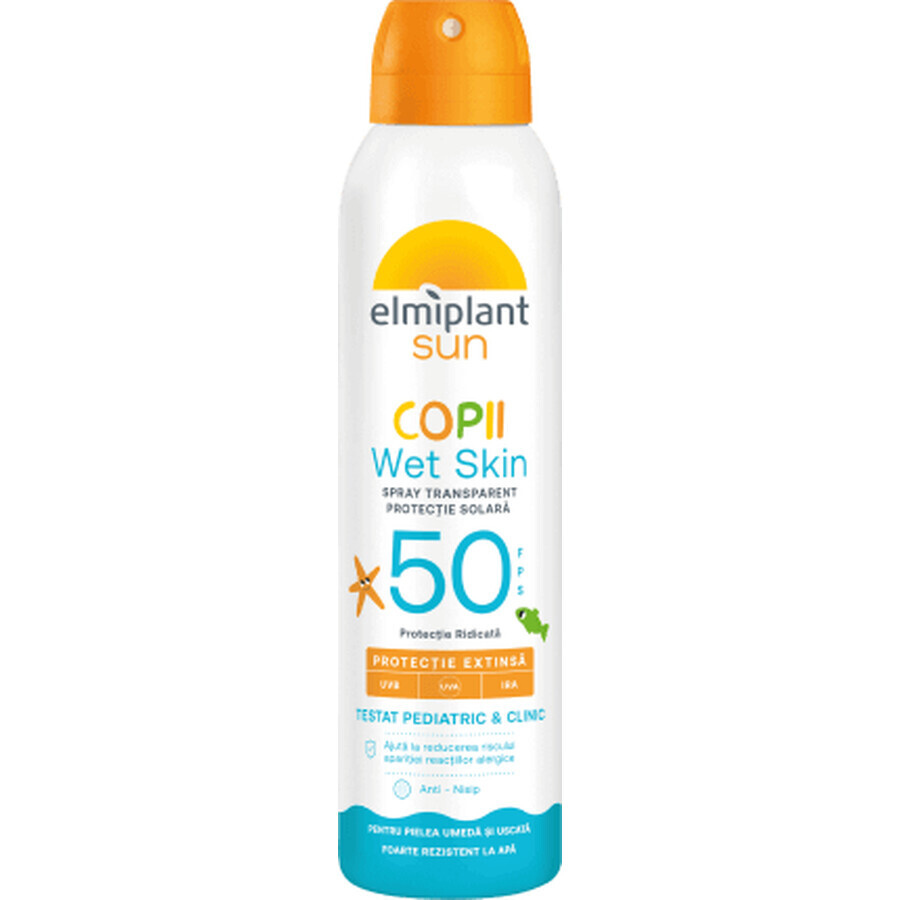 Elmiplant Protezione solare spray per bambini SPF50, 150 ml