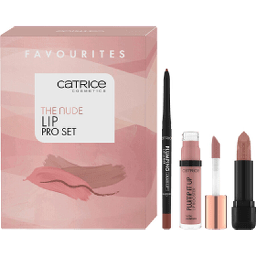 Catrice Lip Set The Nude Lip PRO, 3 pieces
