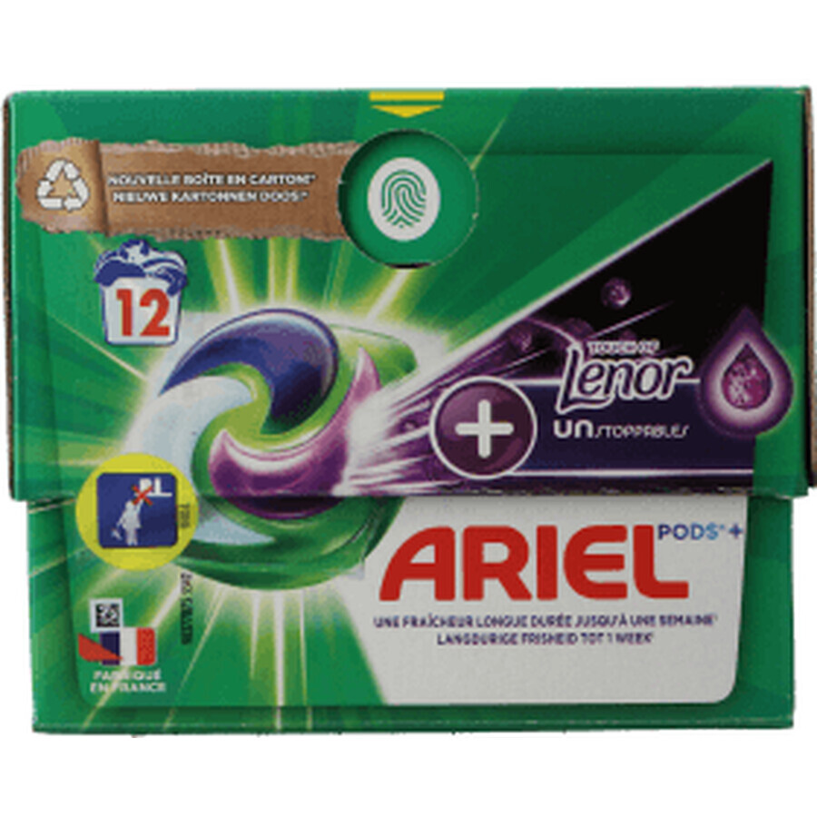 ARIEL Capsule di detersivo per bucato Touch of Lenor, 12 lavaggi, 12 pz.