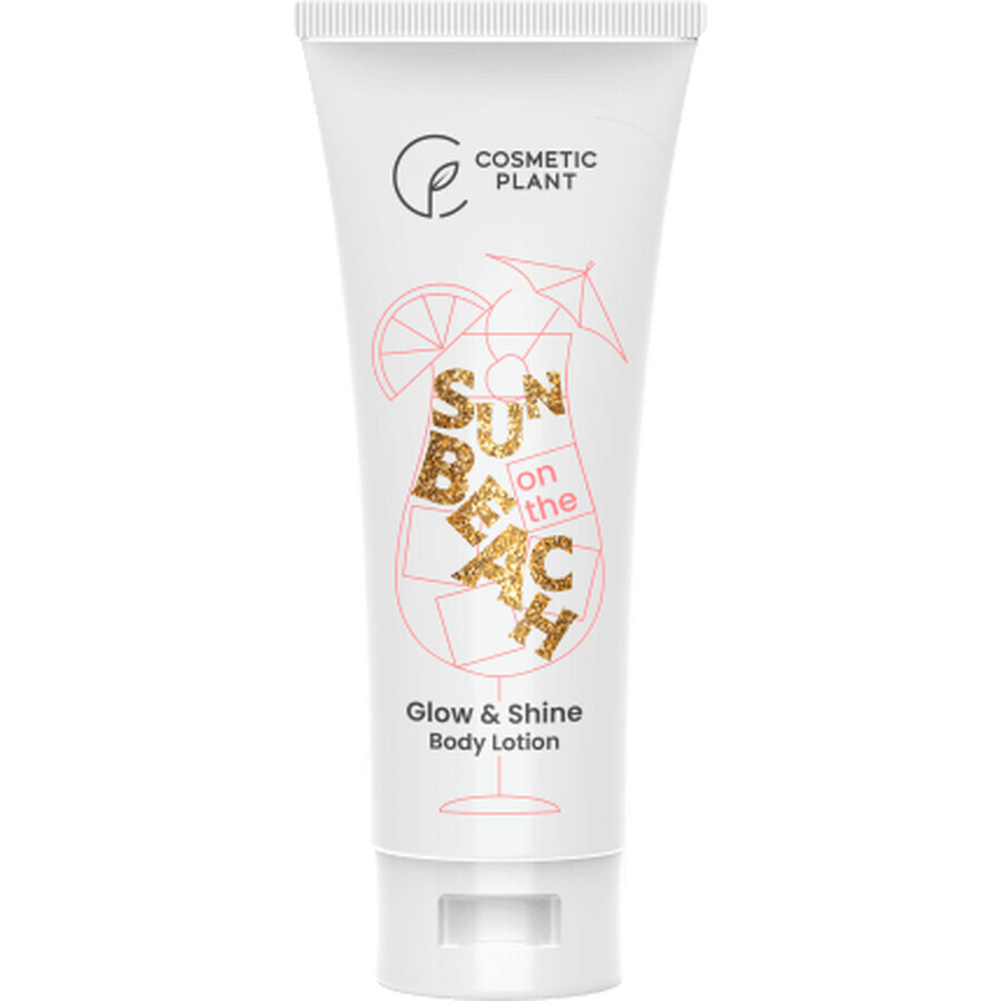 Cosmetic Plant Sun on the beach glitter body lotion, 200 ml