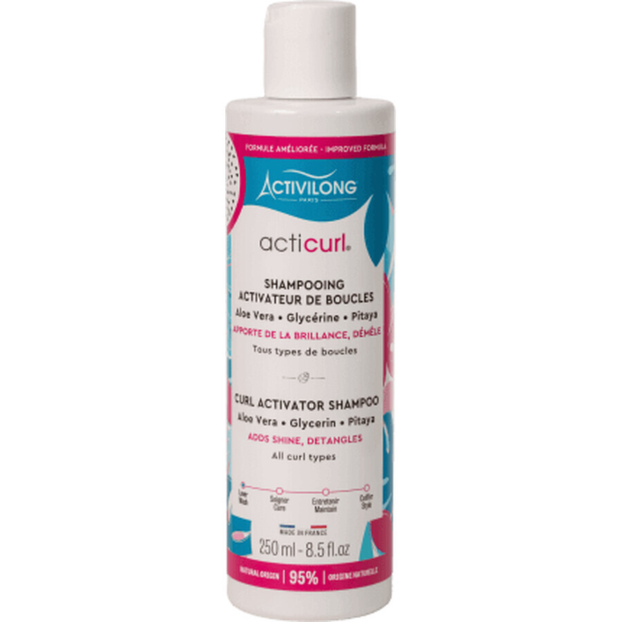 Activilong Acticurl shampoo to activate curls, 250 ml