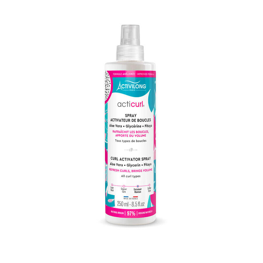 Activilong Acticurl volume en krul herdefiniërende spray, 250 ml