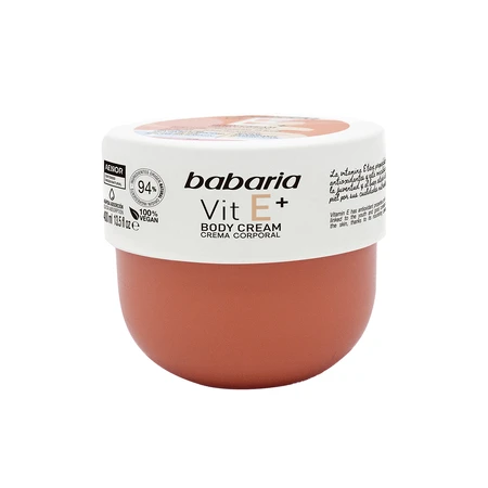 Babaria Körpercreme mit Vitamin E, 400 ml