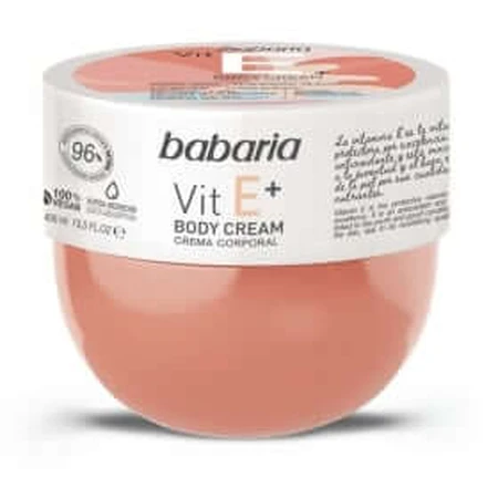 Babaria Körpercreme mit Vitamin E, 400 ml