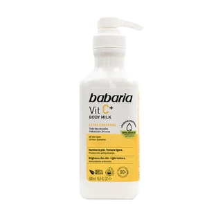 Babaria Body milk with vitamin C, 500 ml