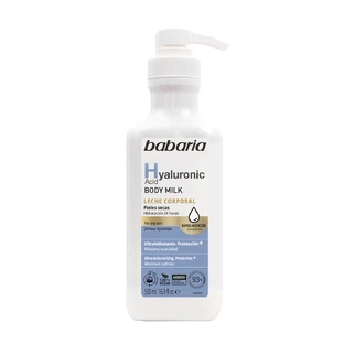 Babaria Lichaamsmelk met hyaluronzuur, 500 ml
