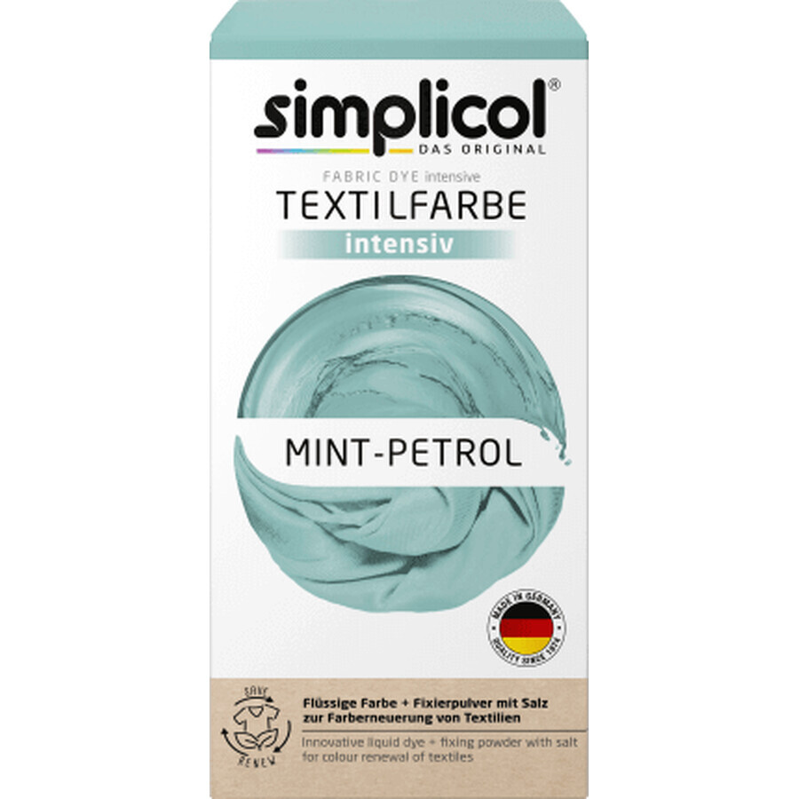Simplicol Intensive Textile Paint Peppermint, 550 g