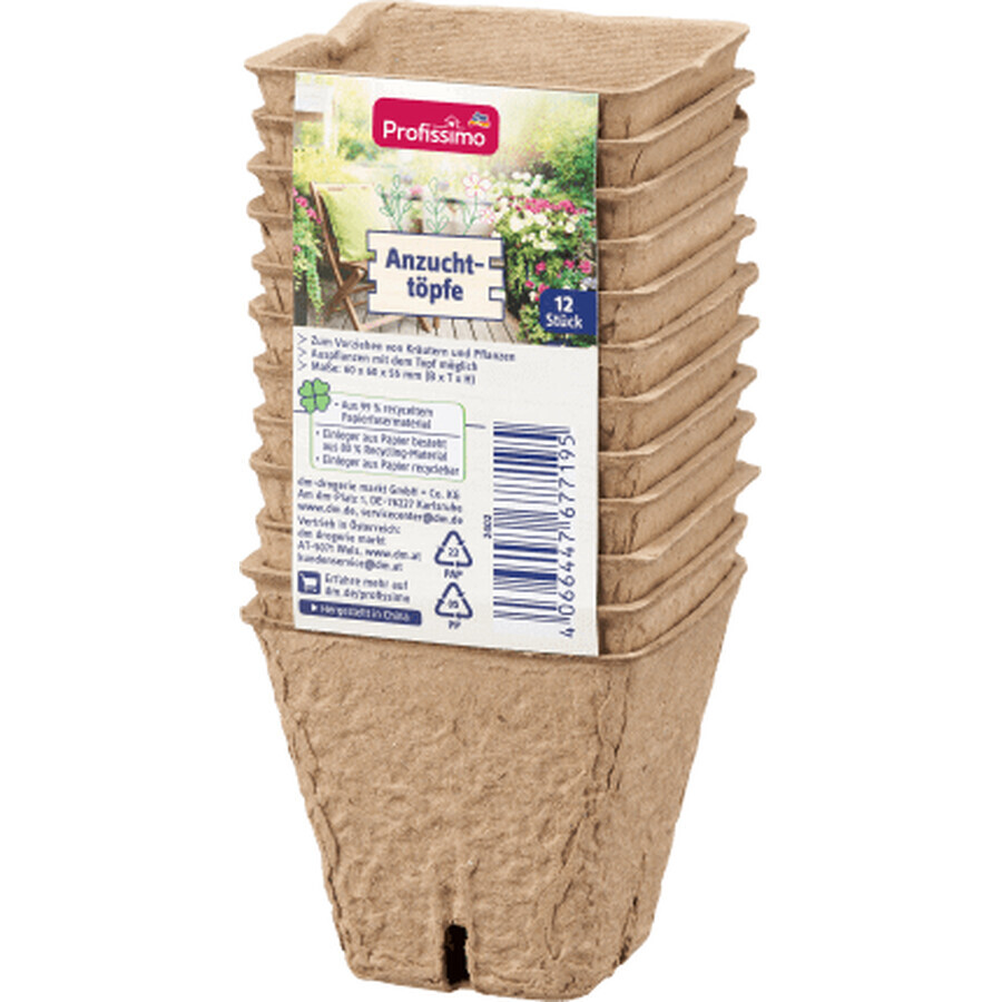 Profissimo Ghivece de cultivare, 12 buc