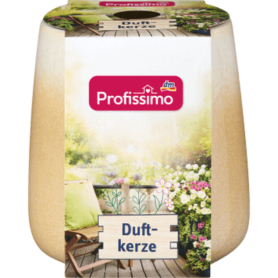Profissimo Scented candle in ceramic bowl 1pc, 1pc