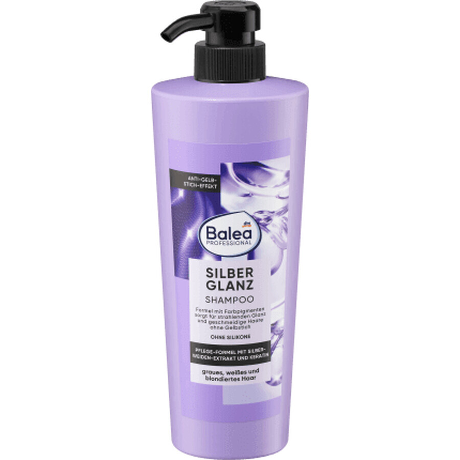 Balea Professional Shampoo voor blond en grijs haar, 600 ml