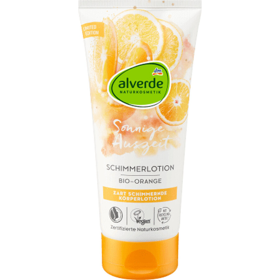 Alverde Naturkosmetik Lozione corpo Sunny Shimmer, 200 ml