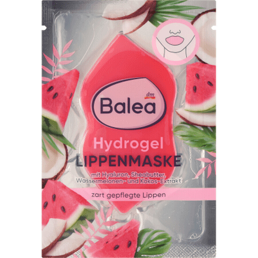 Balea Lip mask with watermelon and coconut, 1 pc