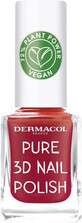 Dermacol Pure 3D nail polish 04 Poppy Red, 11 ml