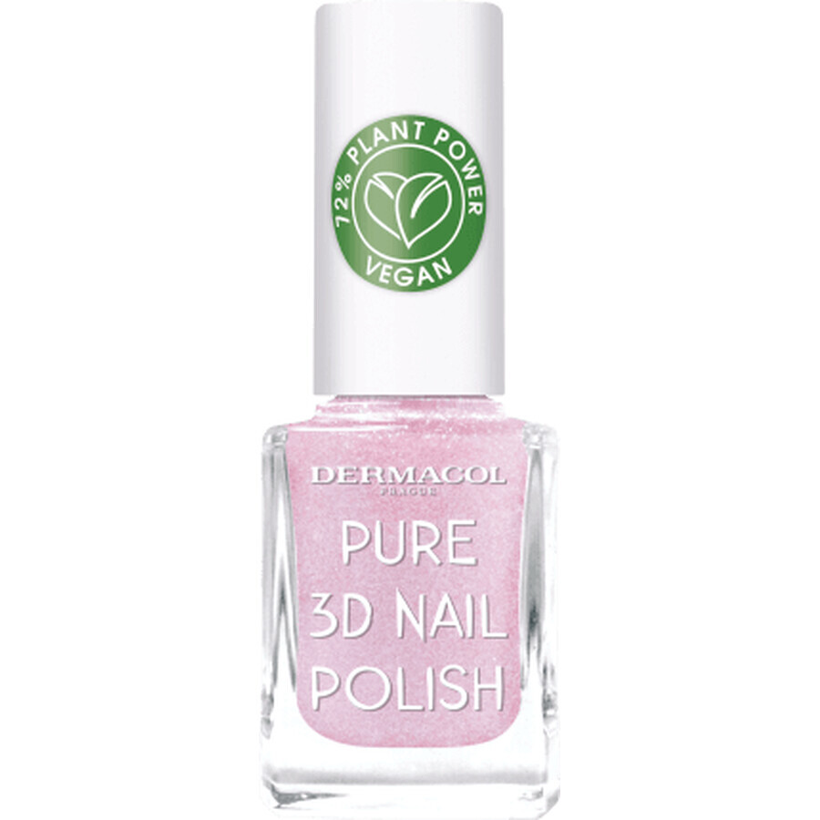 Dermacol Pure 3D lac de unghii 05 Rose Veil, 11 ml