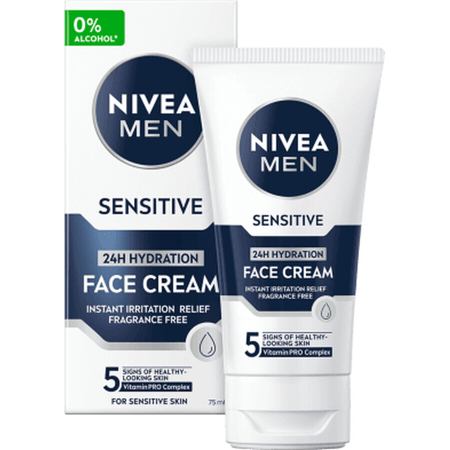 Nivea MEN SENSITIVE face cream, 75 ml