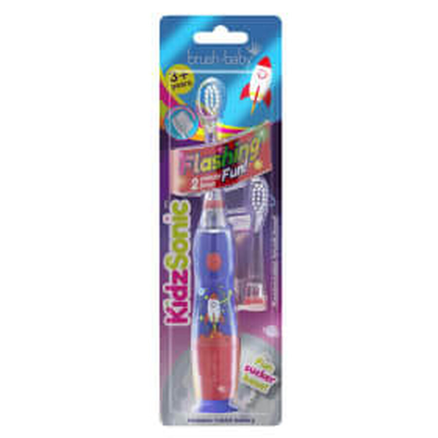 Brush-baby KidzCepillo de dientes eléctrico sónico, Rocket, 1 ud