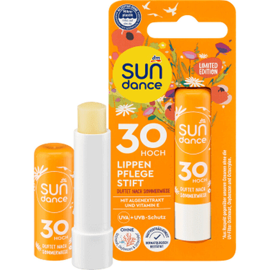 Sundance Floral Lip Balm with Sun Protection SPF30, 4.8g