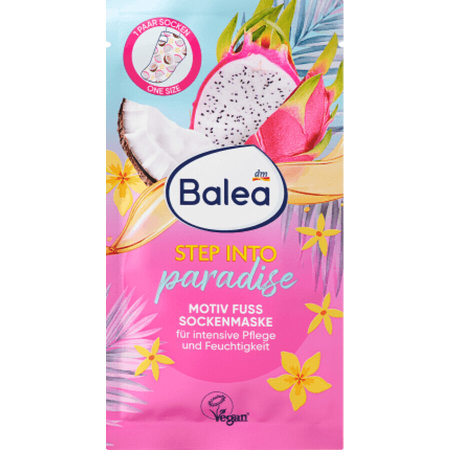 Balea Step Into Paradise Maschera per i piedi, 2 pezzi